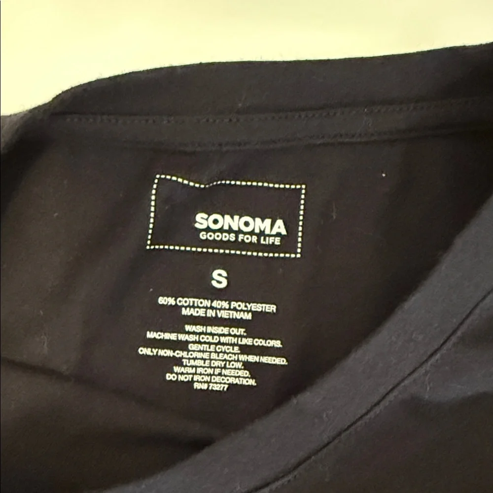 Sonoma Charcoal Long Sleeve Top